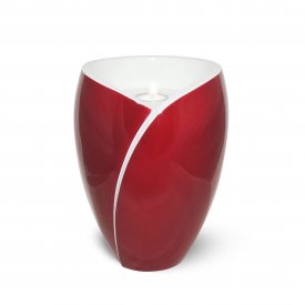 Luce Candle Urn Red