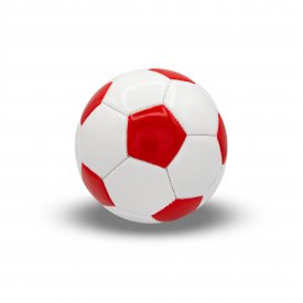 Red and White Football