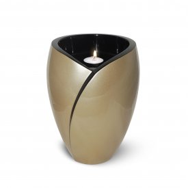 Luce Candle Urn Gold