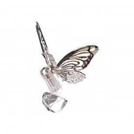 Crystal Butterfly Silver