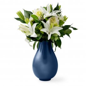 Navy Memorial Vase