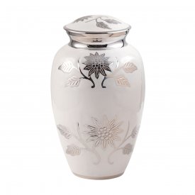 White Rose Urn